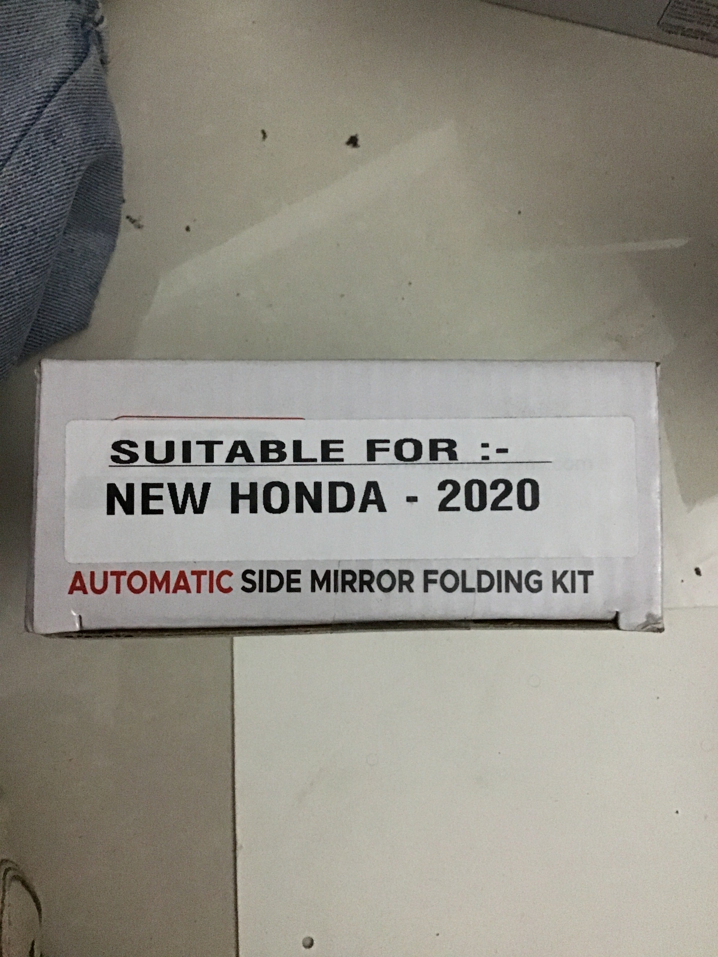 AUTOMATIC SIDE MIRROR FOLDING KIT for NEW HONDA