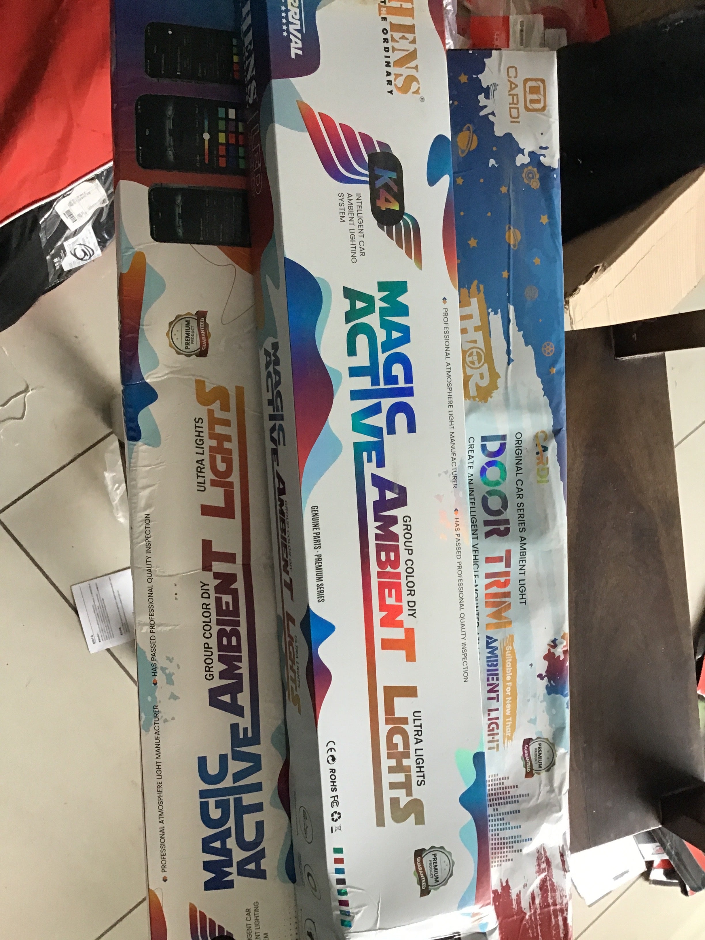 AMBIENT LIGHT ALL CAR 6 IN 1
