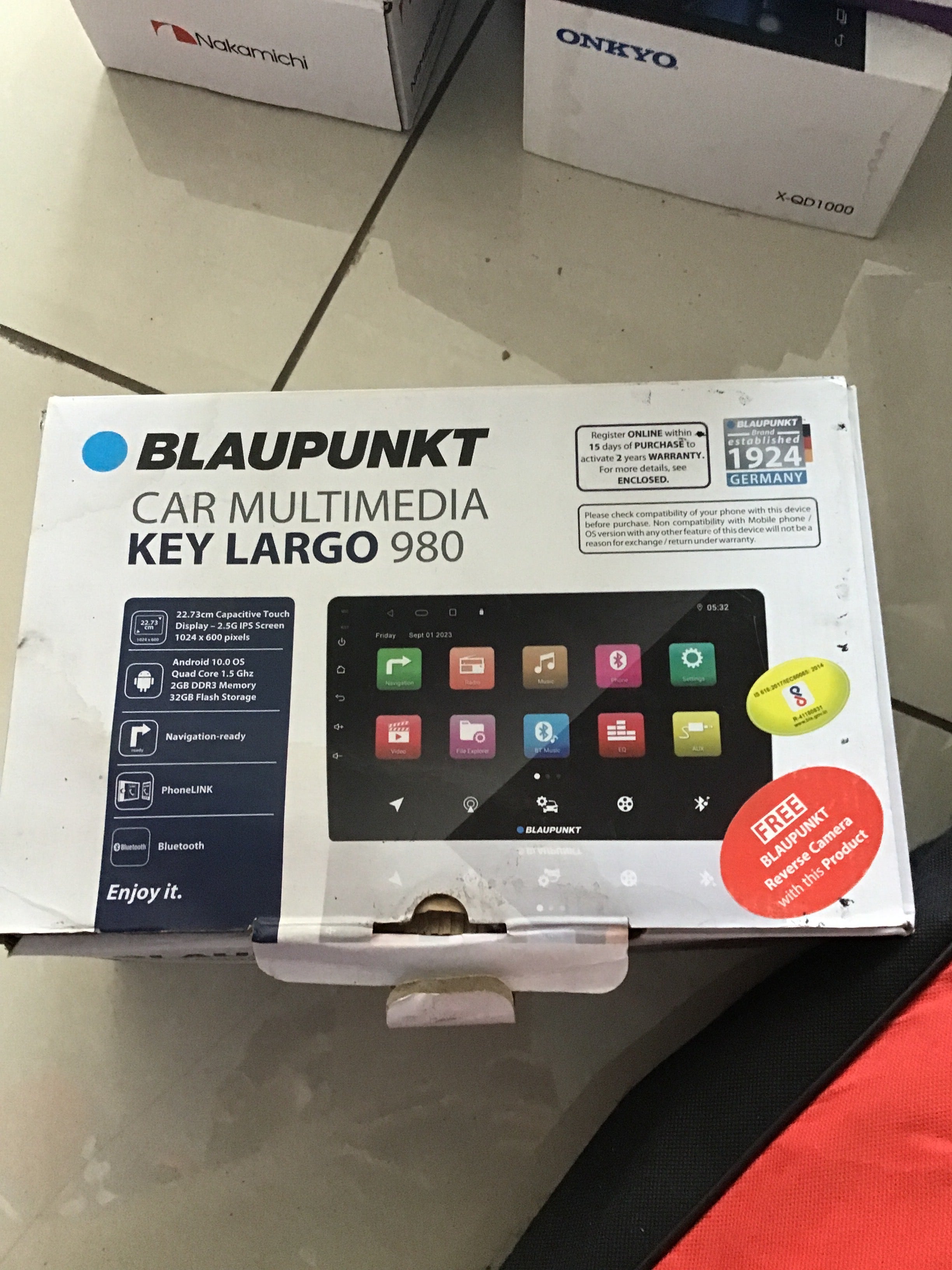 BLAUPUNKT CAR Multimedia KEY LARGO 980 (2+32gb) Android Player