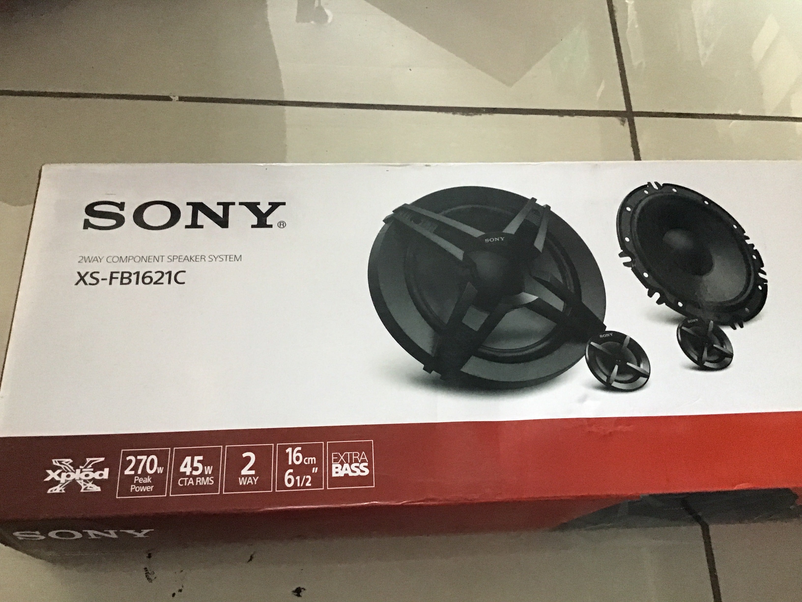 Sony 2-Way Component 1621C Speaker