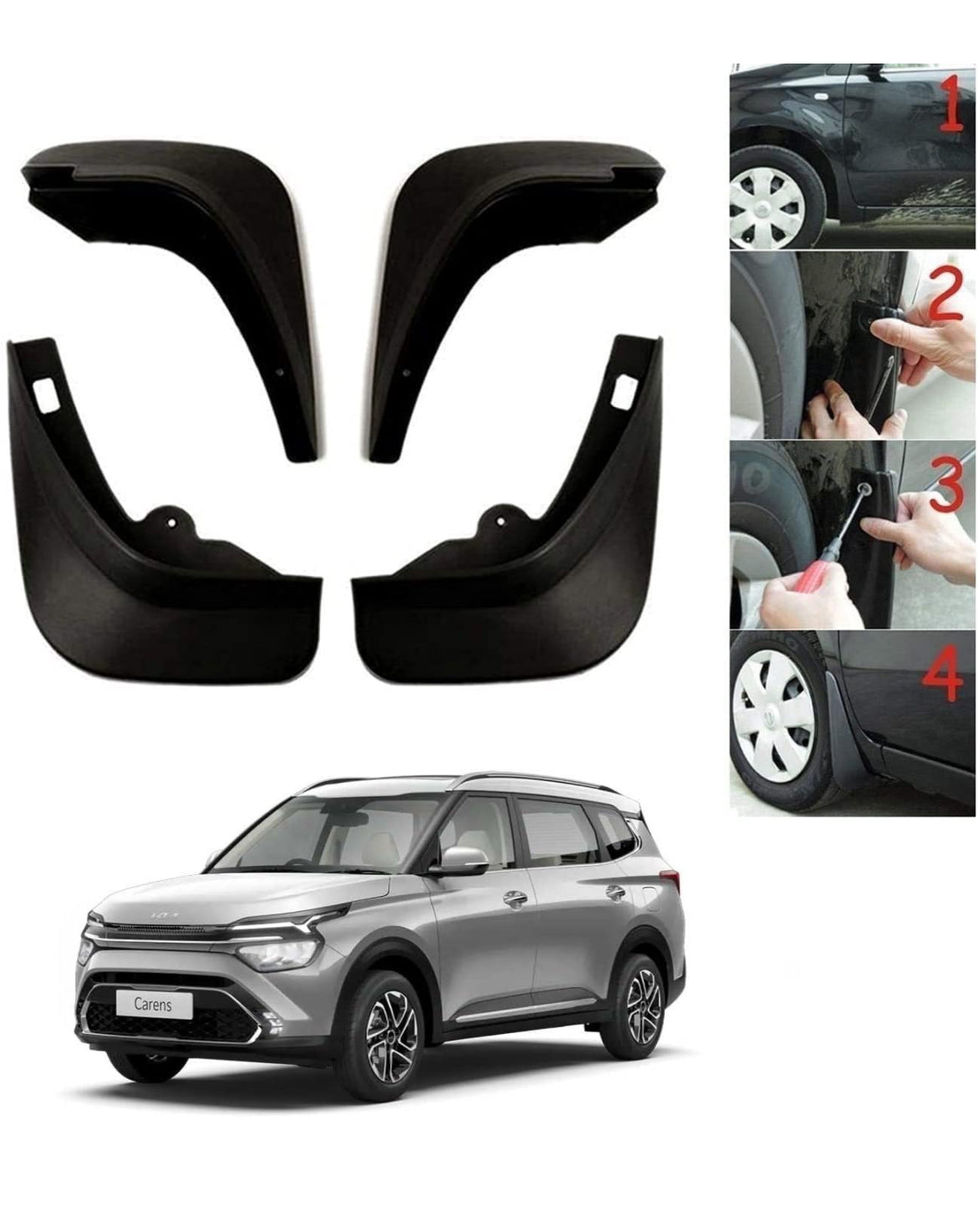 FALCON CAR O.E. TYPE MUD FLAP for KIA CARENS