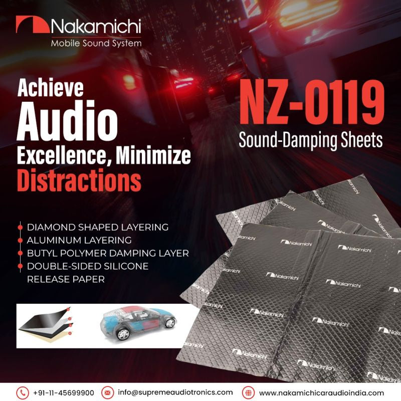 Nakamichi Sound Damping Sheets (1Pc)