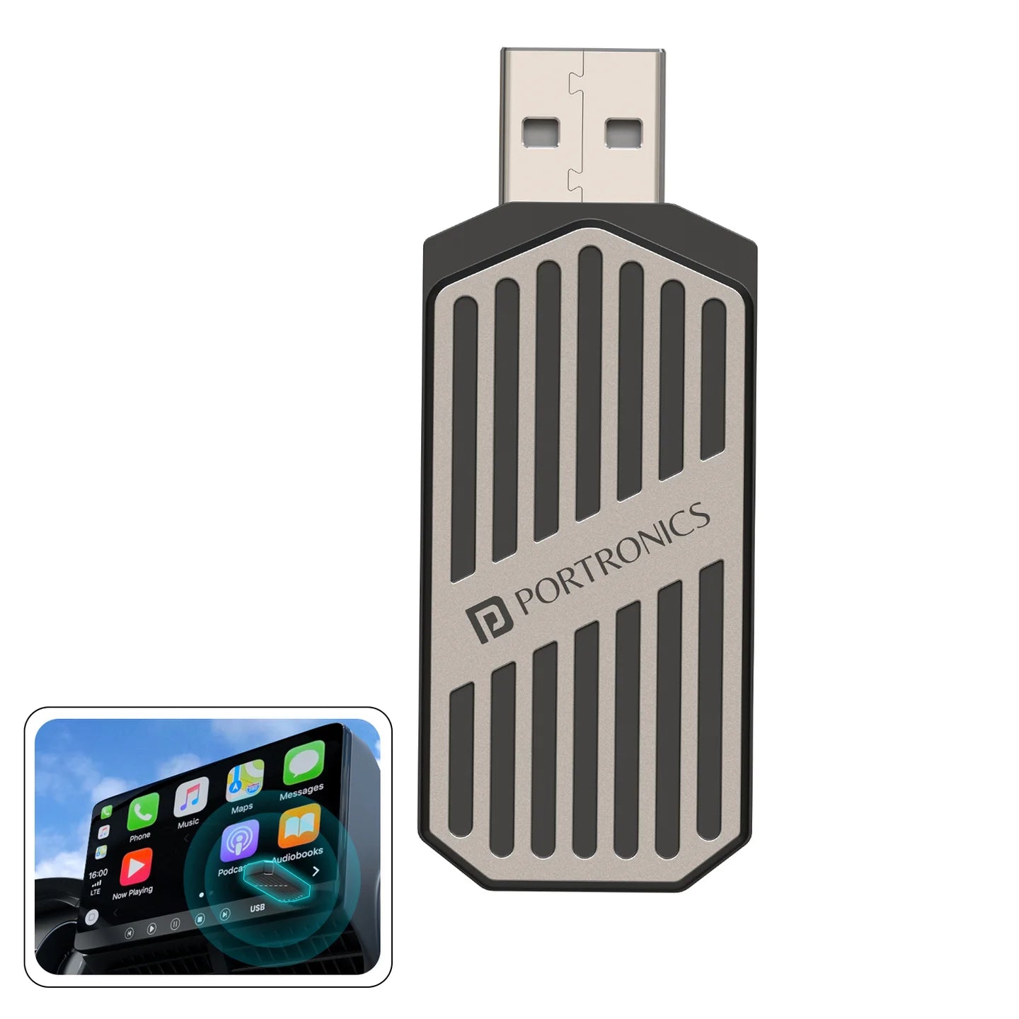 PORTRONICS TUNE POR 2759 WIRELESS CAR RECEIVER