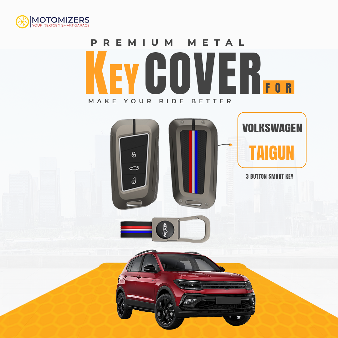 Premium Volkswagen Taigun Key Cover - Stylish, Durable, and Protective