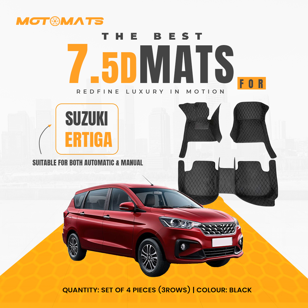 MOTOMATS 7D MAT O/ERTIGA (Black)