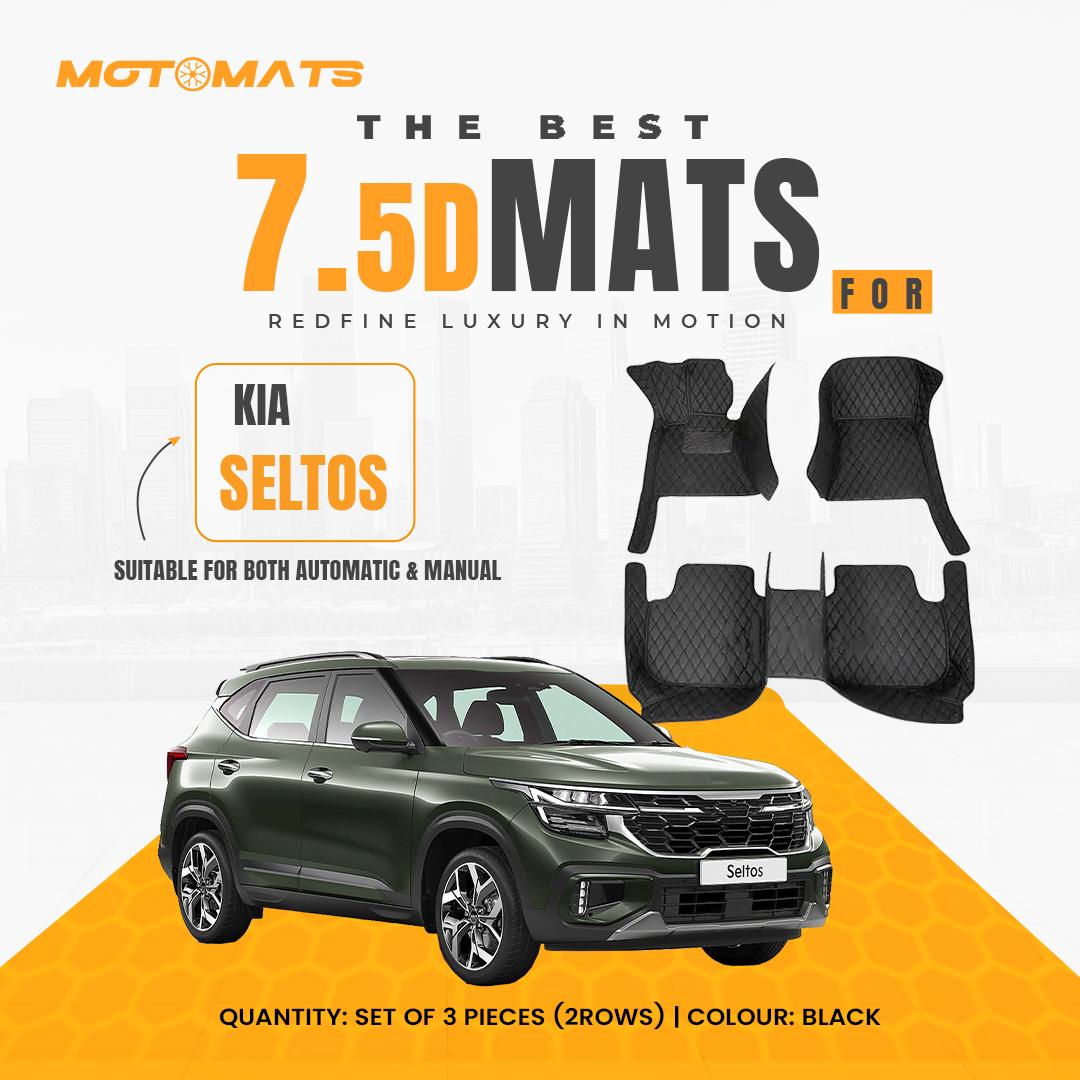 MOTOMATS 7D MAT KIA Seltos (Black)