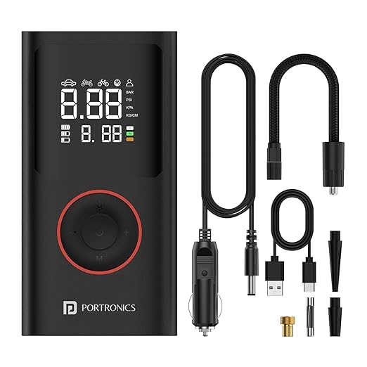 PORTRONICS VAYU POR 1480 TYRE INFLATOR