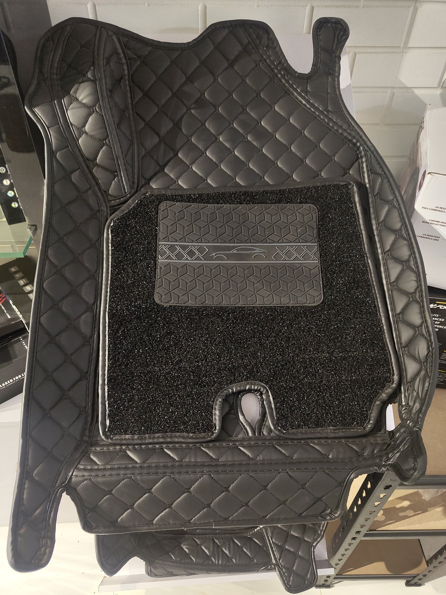 MOTOMATS 7D MAT NEXON  (Black)