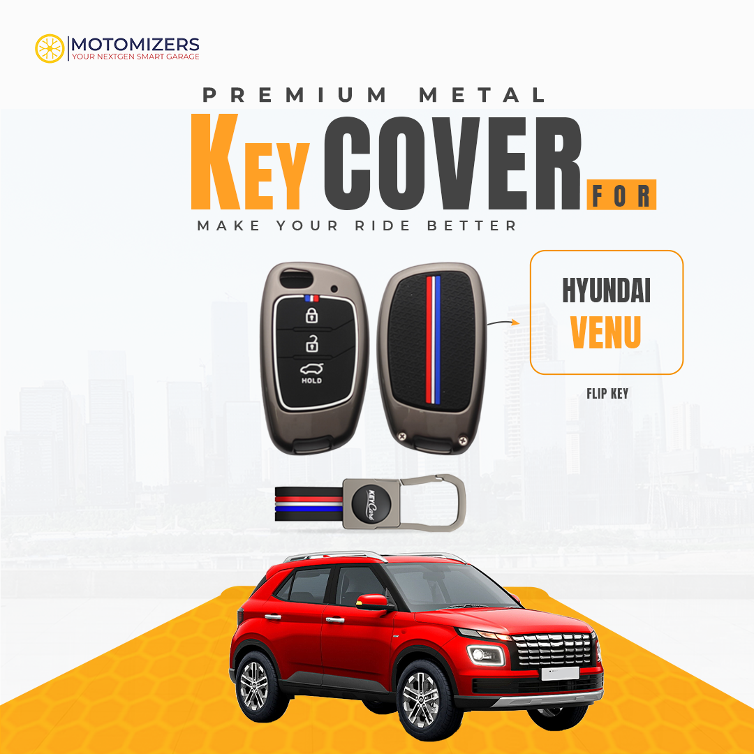 Premium Hyundai Venue Key Cover -Stylish, Durable, and Protective