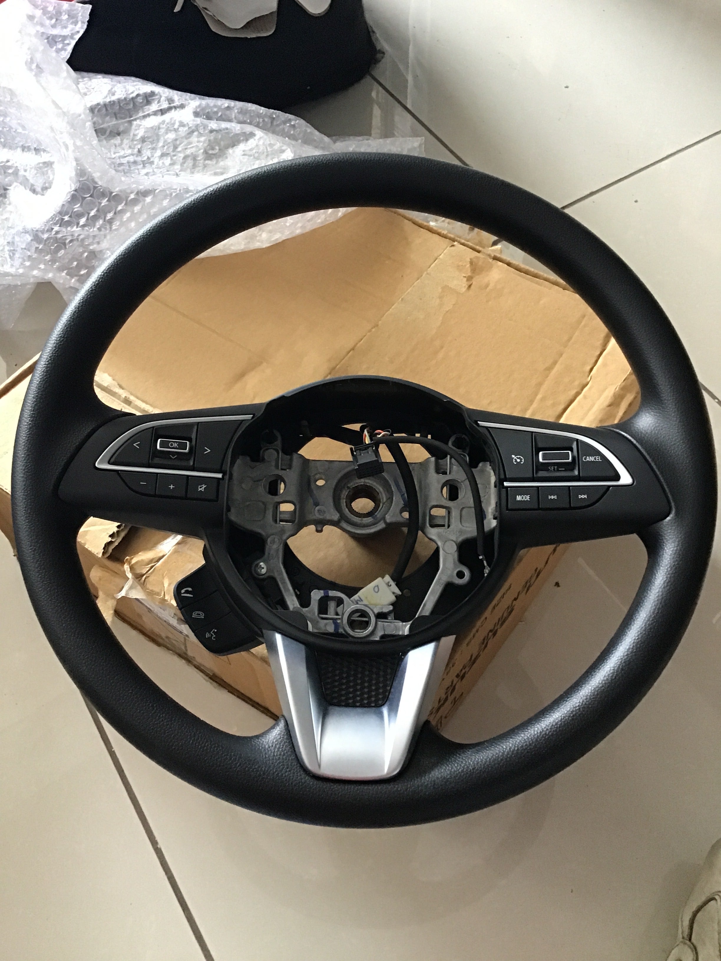 Steering Wheel with Control