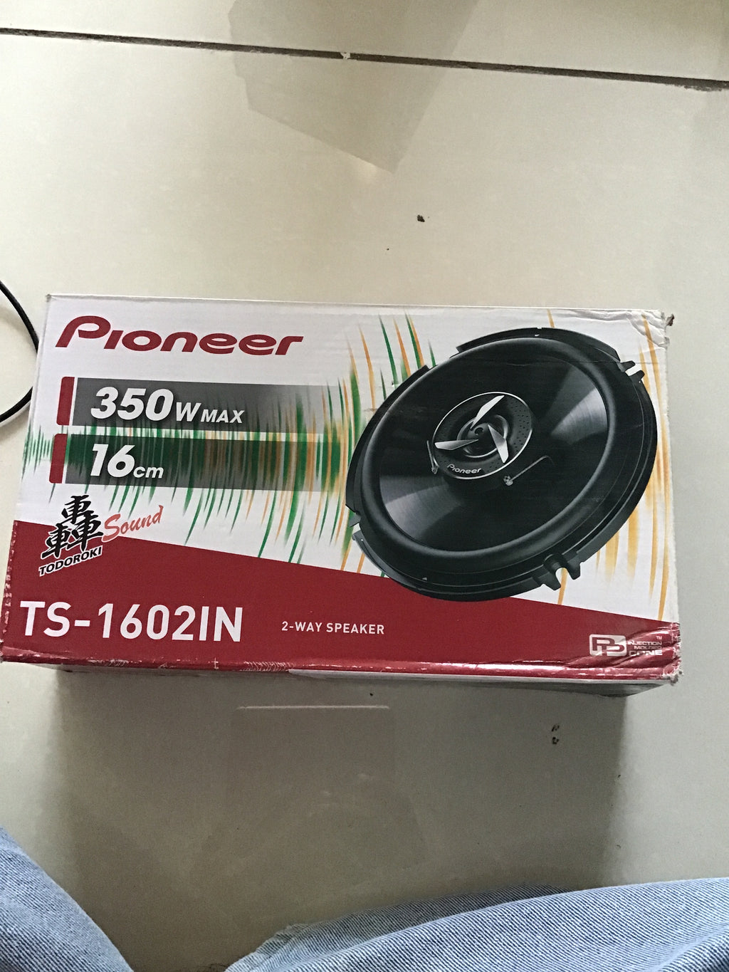 Pioneer Coaxial 2-Way 350W TS-1602IN Speaker – Motomizers