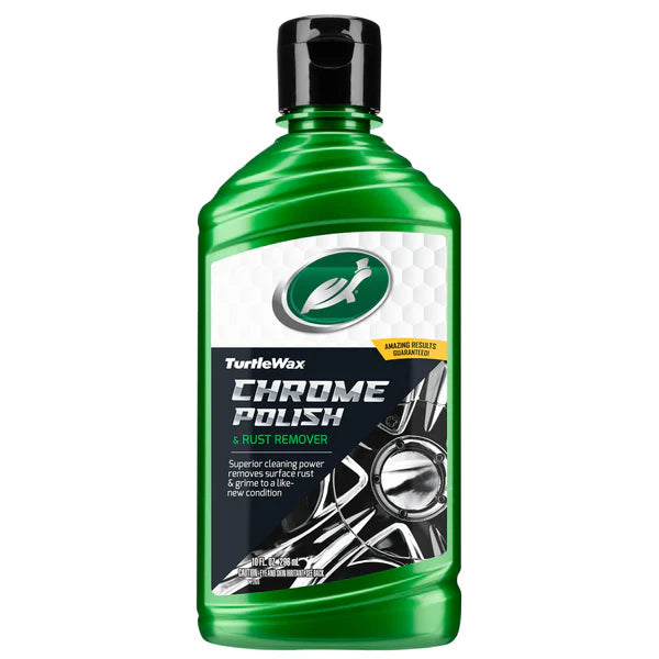 TURTLE WAX  CHROME POLISH & RUST REMOVER